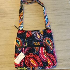 NWT Vera Bradley Hipster “Twilight Paisley” bag